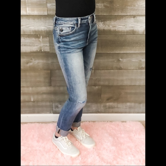 KanCan Jeans Brand New Kancan Cuffed Straight Leg Jean Poshmark